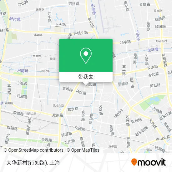 大华新村(行知路)地图