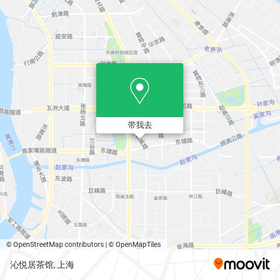 沁悦居茶馆地图