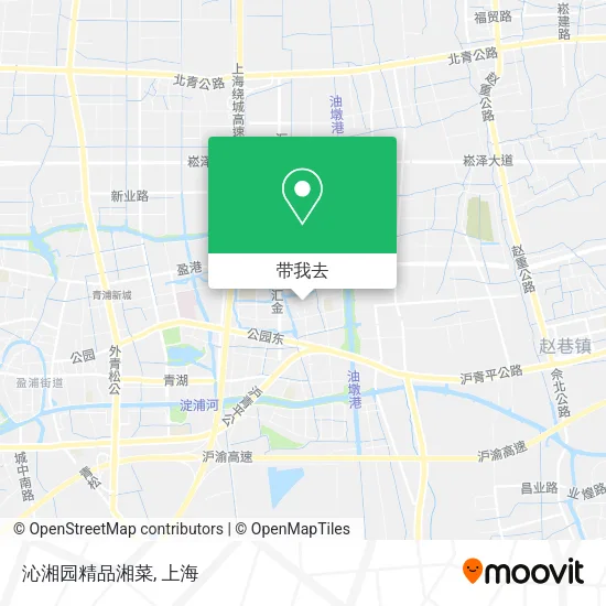 沁湘园精品湘菜地图