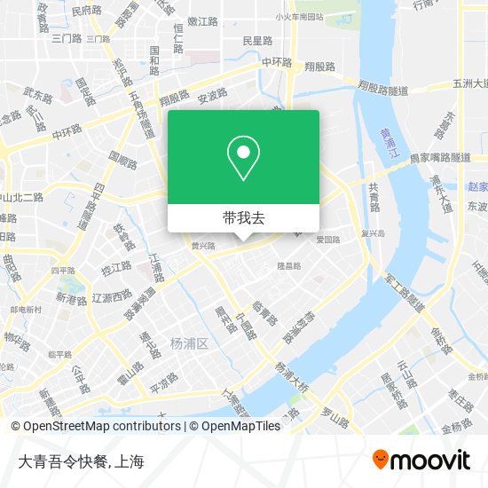 大青吾令快餐地图