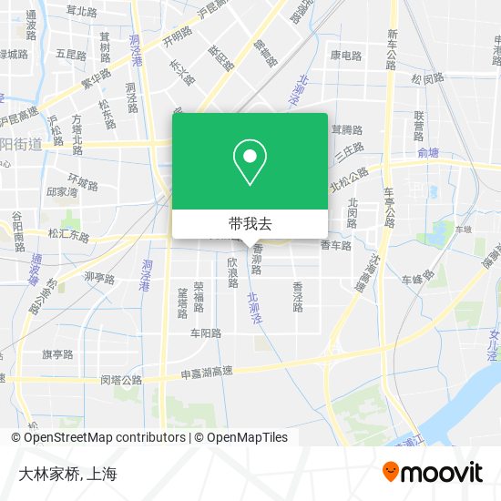 大林家桥地图