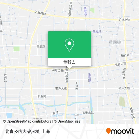 北青公路大漕河桥地图