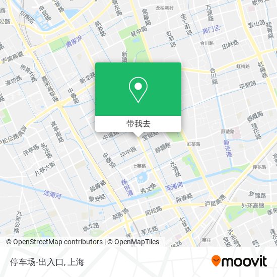 停车场-出入口地图