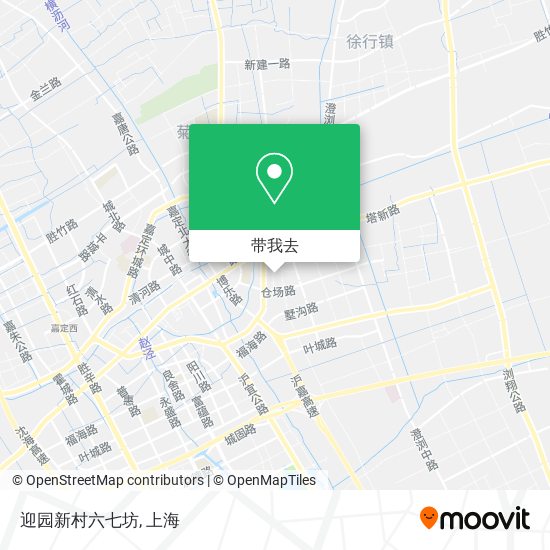 迎园新村六七坊地图