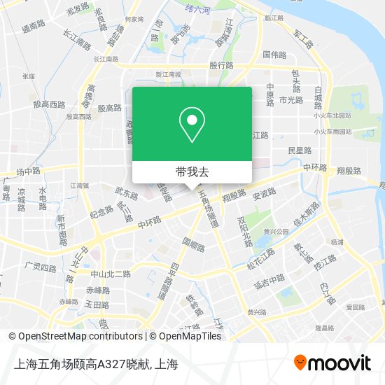 上海五角场颐高A327晓献地图
