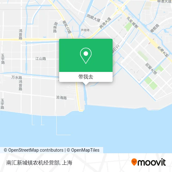 南汇新城镇农机经营部地图