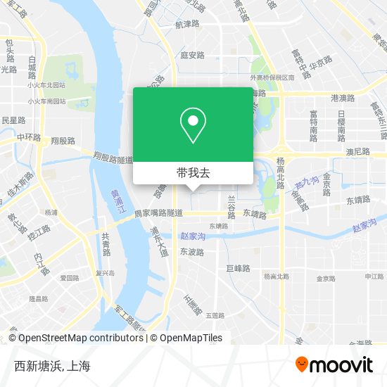 西新塘浜地图