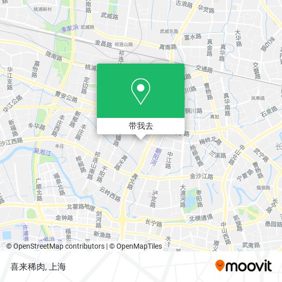 喜来稀肉地图