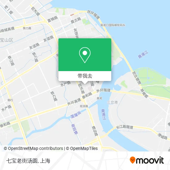 七宝老街汤圆地图