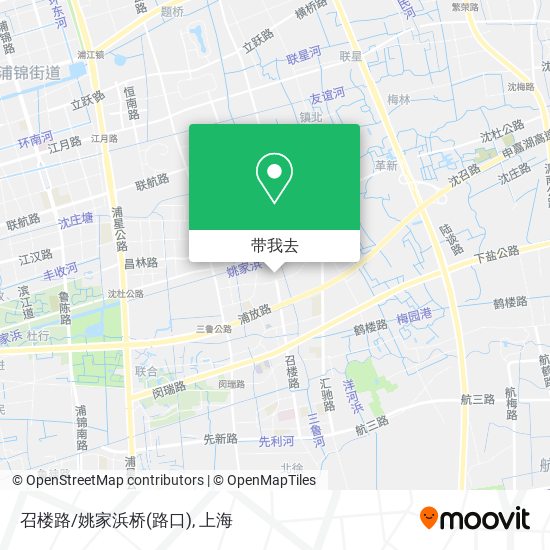 召楼路/姚家浜桥(路口)地图