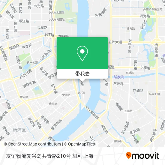 友谊物流复兴岛共青路210号库区地图