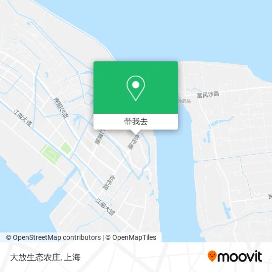 大放生态农庄地图