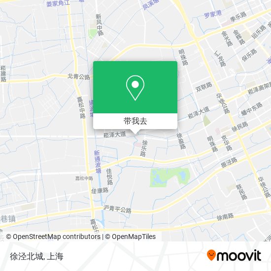 徐泾北城地图
