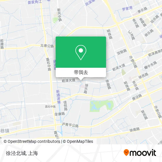 徐泾北城地图
