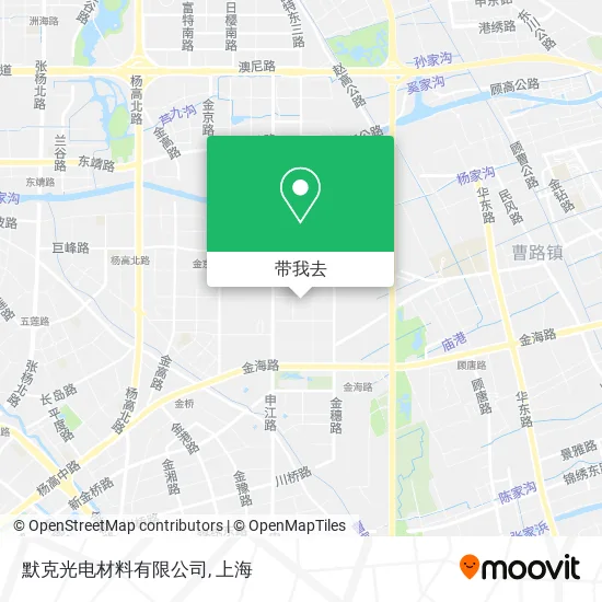 默克光电材料有限公司地图