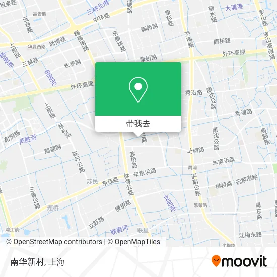 南华新村地图