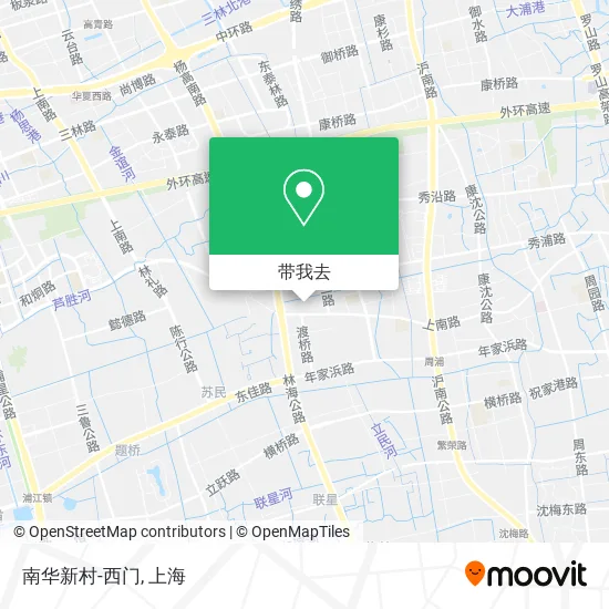 南华新村-西门地图