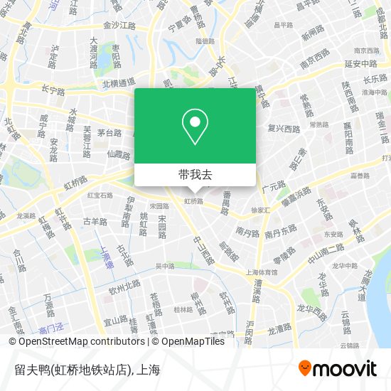 留夫鸭(虹桥地铁站店)地图