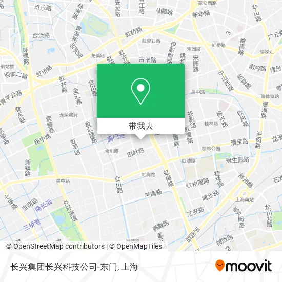 长兴集团长兴科技公司-东门地图