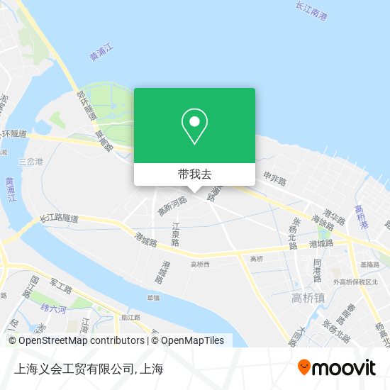 上海义会工贸有限公司地图