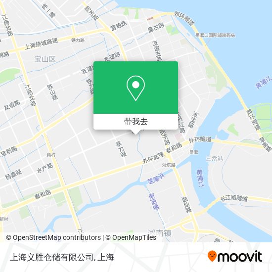 上海义胜仓储有限公司地图