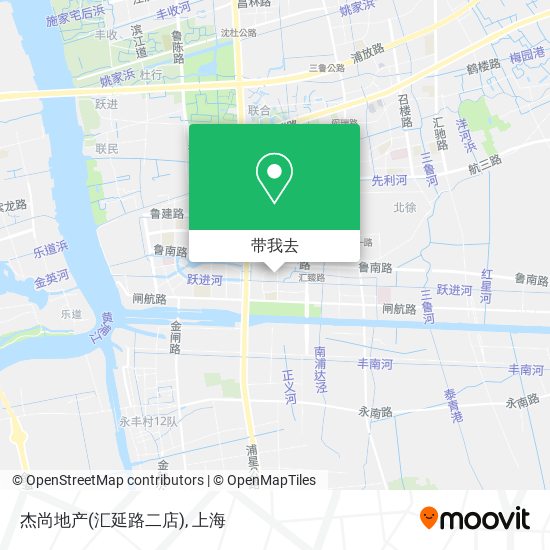 杰尚地产(汇延路二店)地图