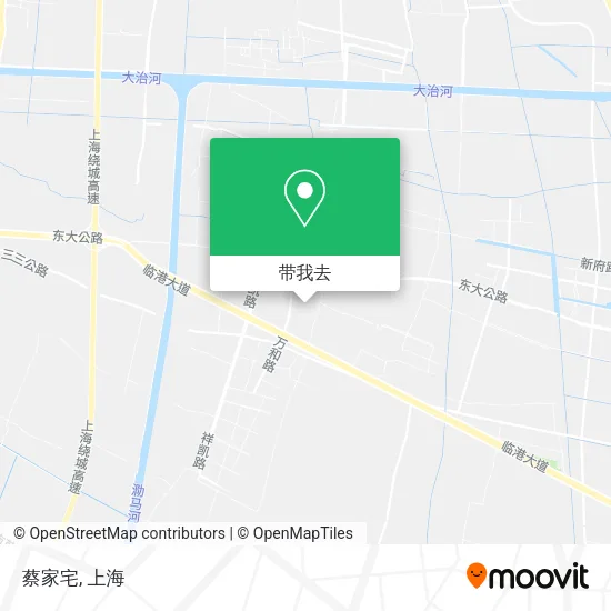 蔡家宅地图