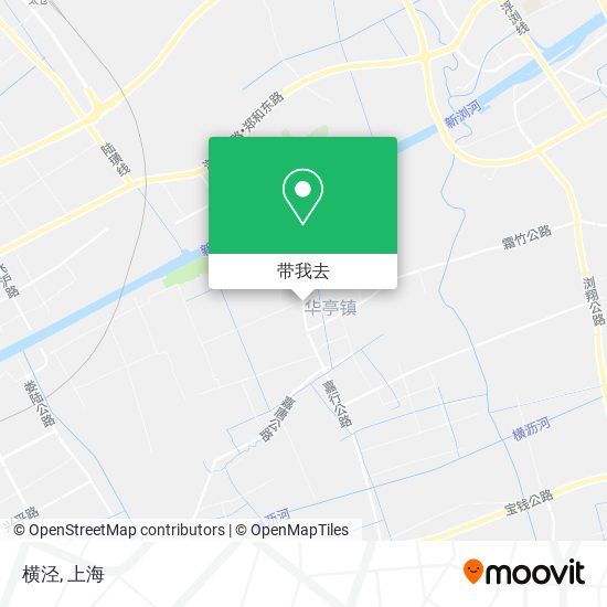 横泾地图