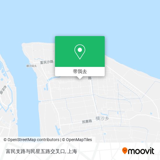 富民支路与民星五路交叉口地图