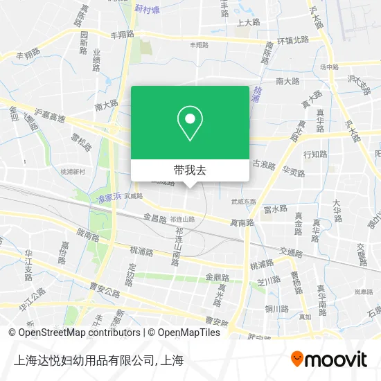 上海达悦妇幼用品有限公司地图