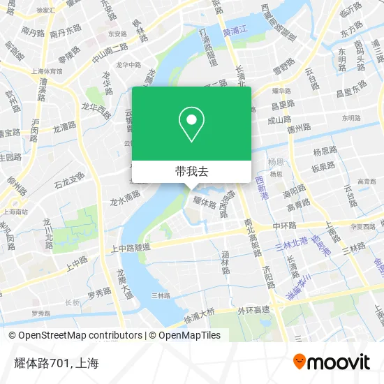 耀体路701地图