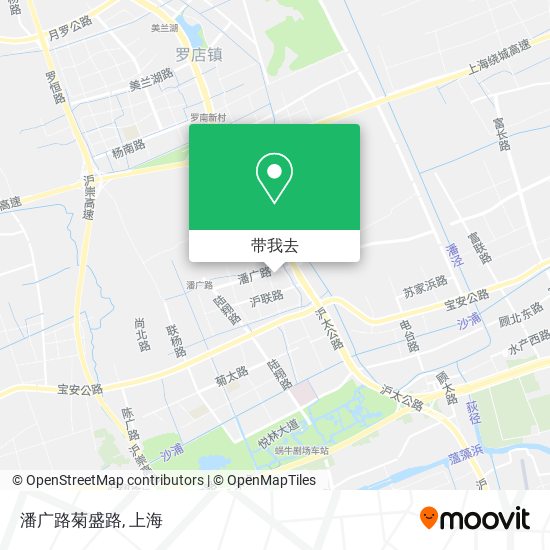 潘广路菊盛路地图