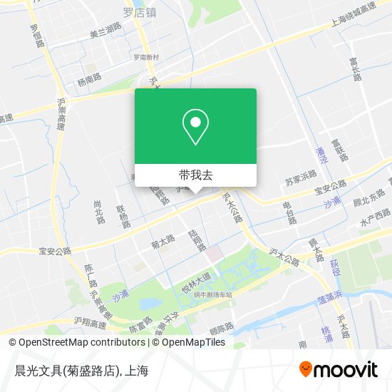 晨光文具(菊盛路店)地图