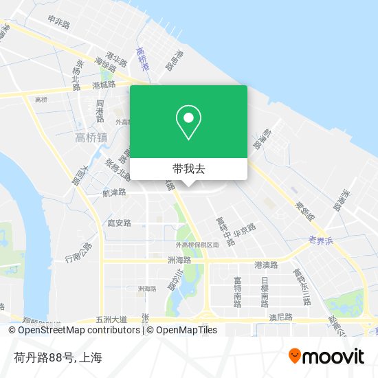 荷丹路88号地图