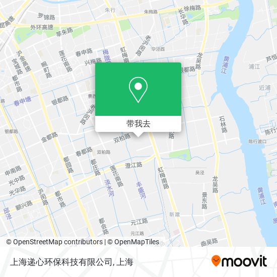 上海递心环保科技有限公司地图