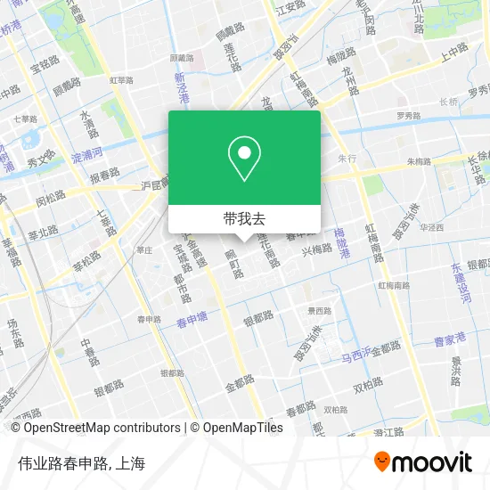伟业路春申路地图