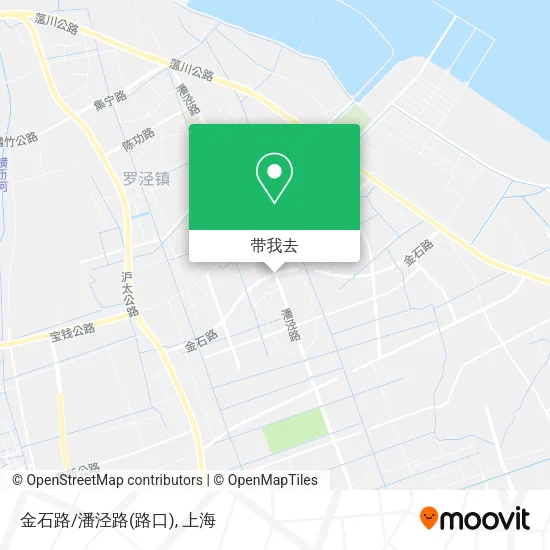 金石路/潘泾路(路口)地图