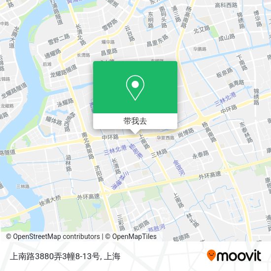 上南路3880弄3幢8-13号地图