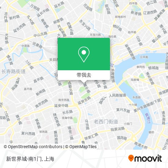 新世界城-南1门地图