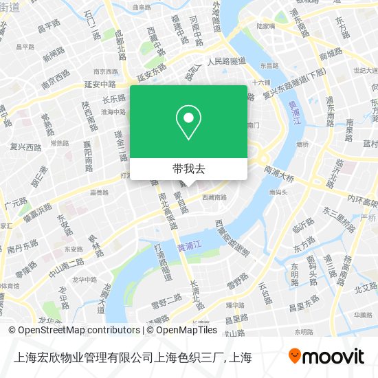 上海宏欣物业管理有限公司上海色织三厂地图