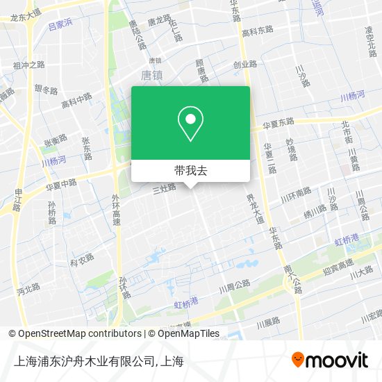 上海浦东沪舟木业有限公司地图
