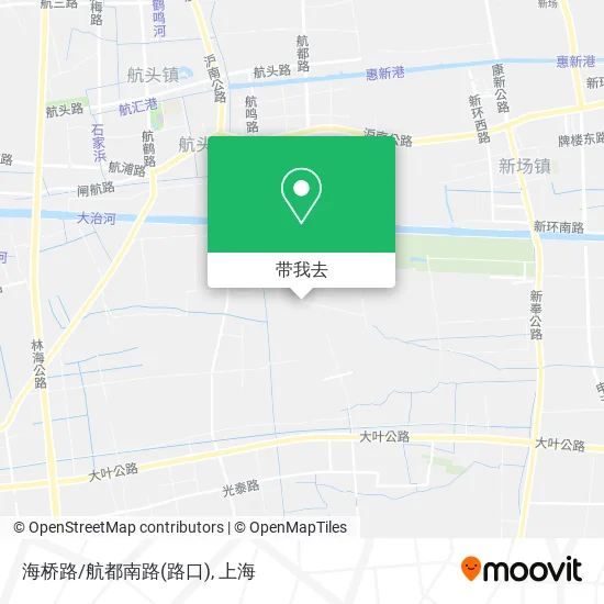 海桥路/航都南路(路口)地图