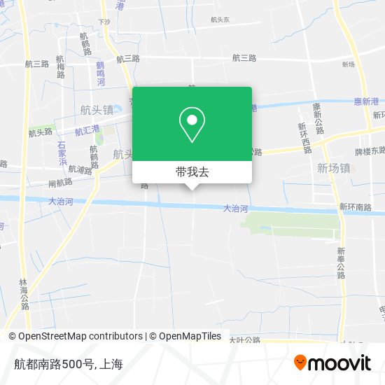 航都南路500号地图