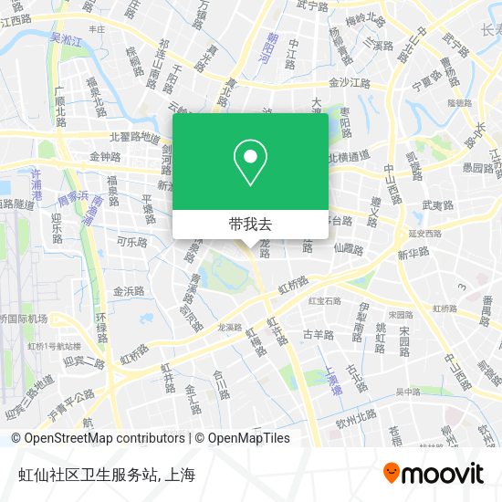 虹仙社区卫生服务站地图