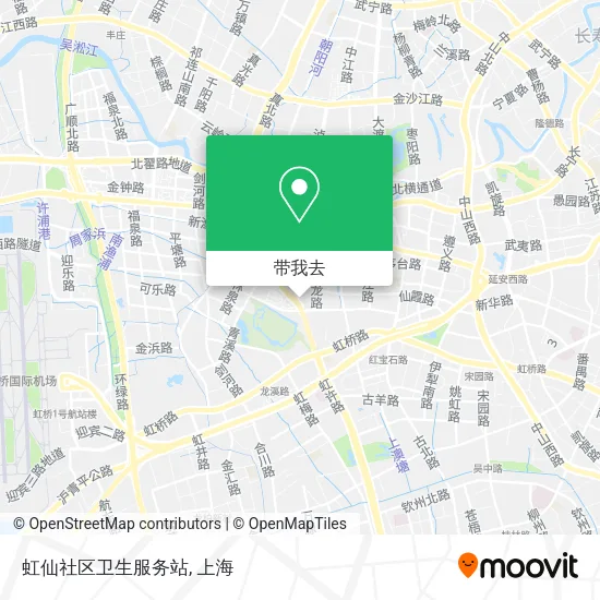 虹仙社区卫生服务站地图