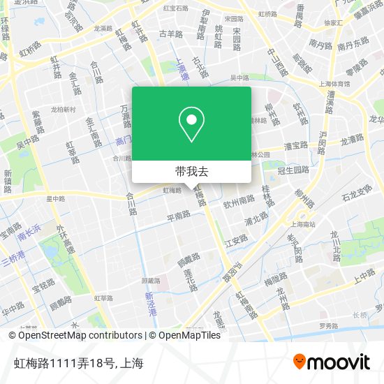 虹梅路1111弄18号地图