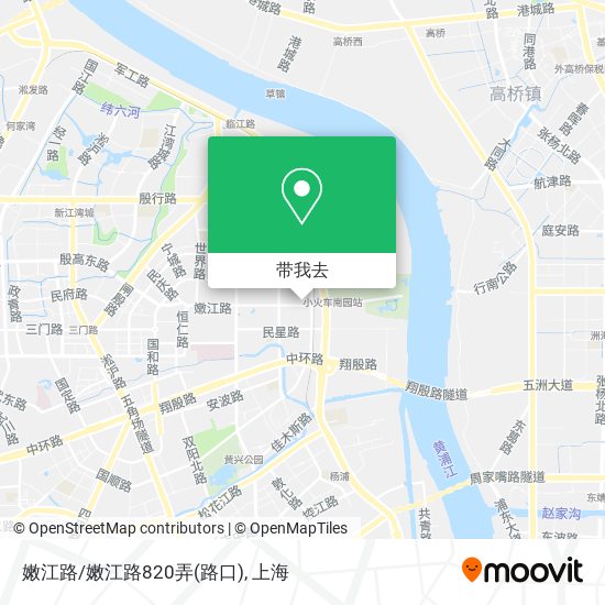 嫩江路/嫩江路820弄(路口)地图