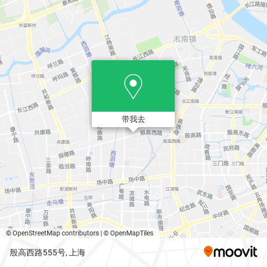 殷高西路555号地图