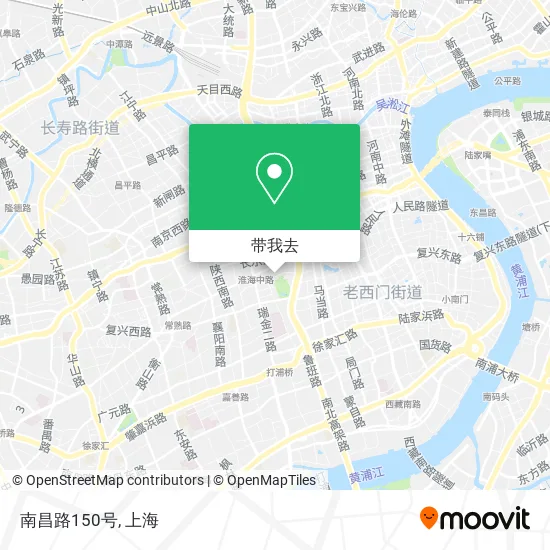 南昌路150号地图