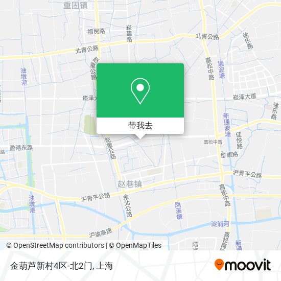 金葫芦新村4区-北2门地图